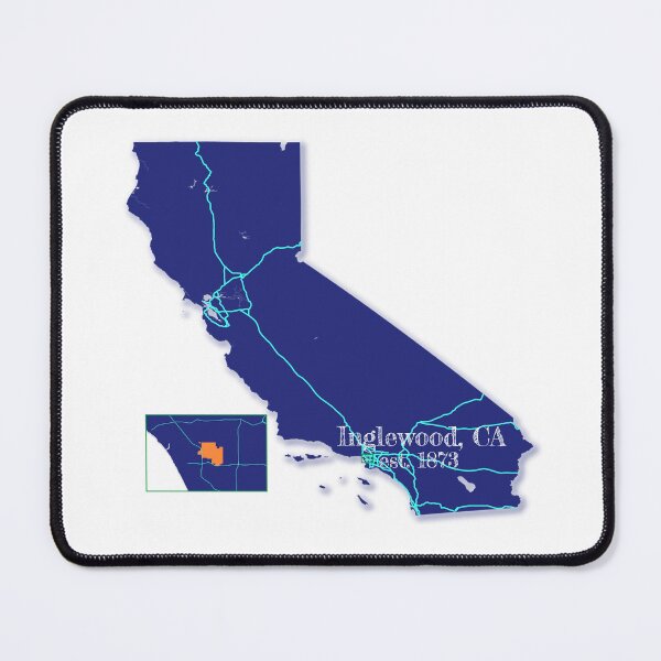 Item preview, Inglewood, CA [Blue] designed and sold by PhilbonianDezin.