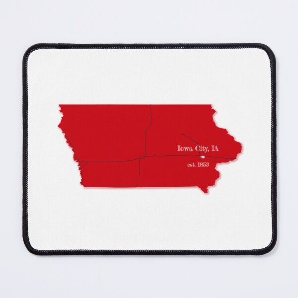 Item preview, Iowa City, IA [Red] designed and sold by PhilbonianDezin.