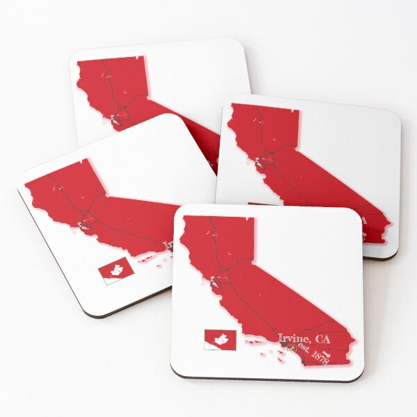 Item preview, Irvine, CA [Red] designed and sold by PhilbonianDezin.