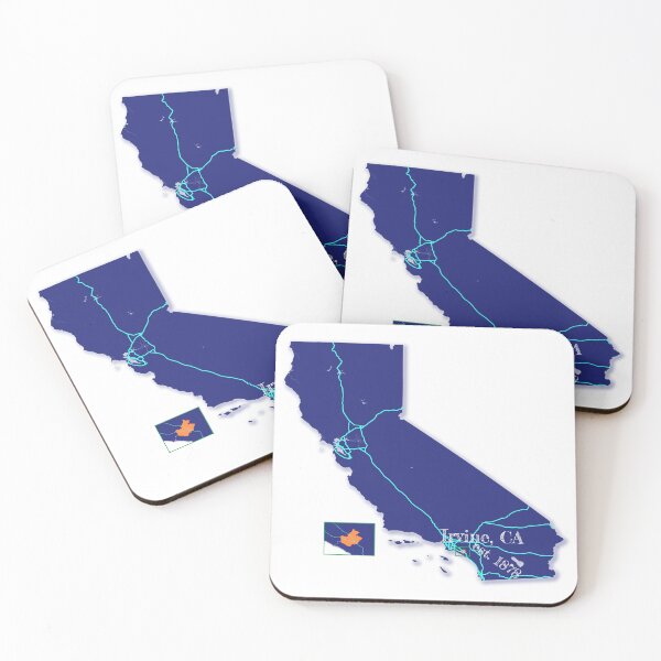 Item preview, Irvine, CA [Blue] designed and sold by PhilbonianDezin.