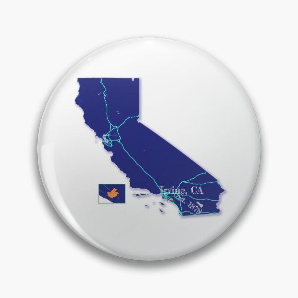 Item preview, Irvine, CA [Blue] designed and sold by PhilbonianDezin.