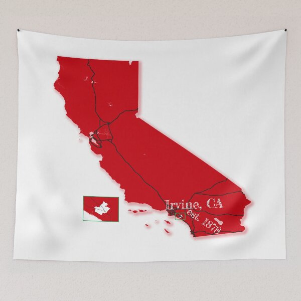 Item preview, Irvine, CA [Red] designed and sold by PhilbonianDezin.