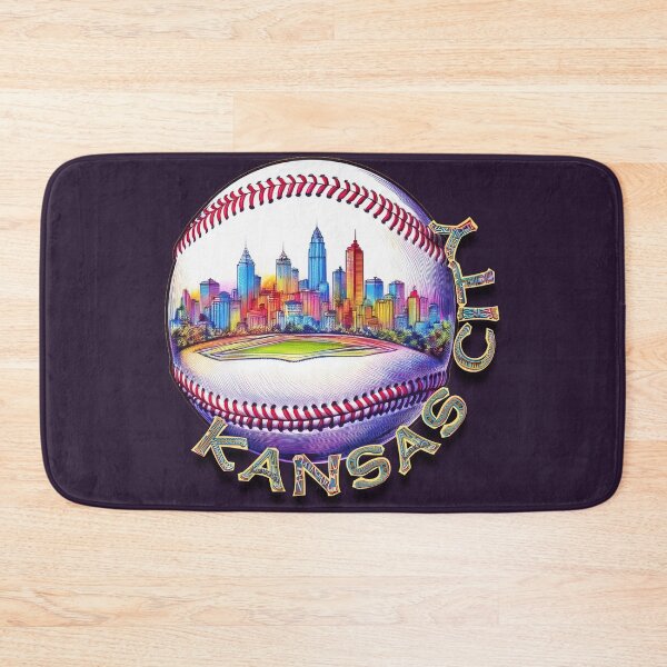 Item preview, Vintage Kansas City skyline gameday retro baseball apparel  designed and sold by JumWow.