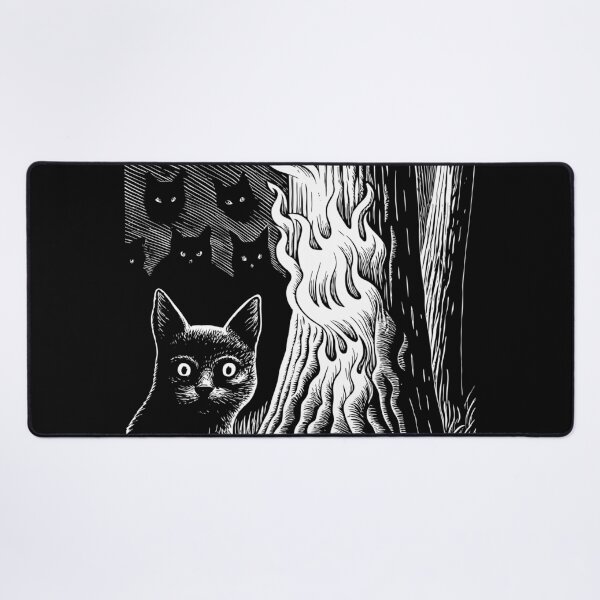 Item preview, Cat is Confronted by Past Lives designed and sold by Mark and Heather.
