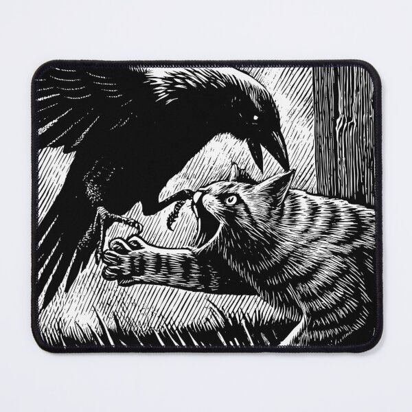 Item preview, Cat and Crow Negotiation designed and sold by Mark and Heather.