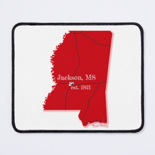 Item preview, Jackson, MS [Red] designed and sold by PhilbonianDezin.