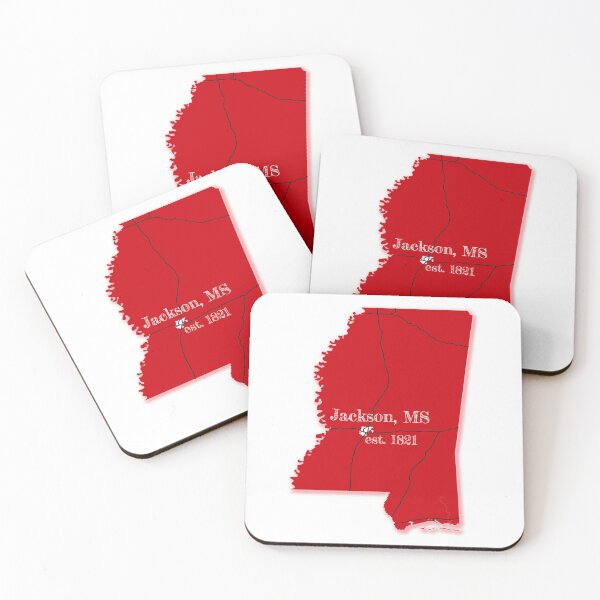 Item preview, Jackson, MS [Red] designed and sold by PhilbonianDezin.