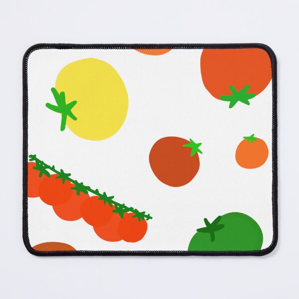 Item preview, Colorful Garden Tomatoes On White designed and sold by MBeesShop.