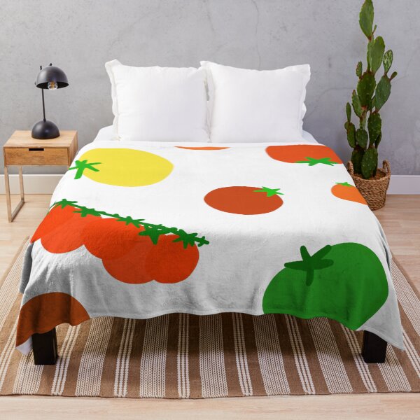 Item preview, Colorful Garden Tomatoes On White designed and sold by MBeesShop.