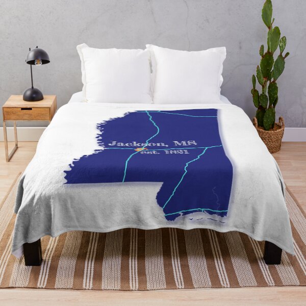 Item preview, Jackson, MS [Blue] designed and sold by PhilbonianDezin.
