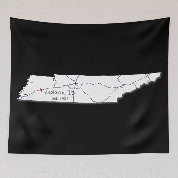 Item preview, Jackson, TN [White] designed and sold by PhilbonianDezin.