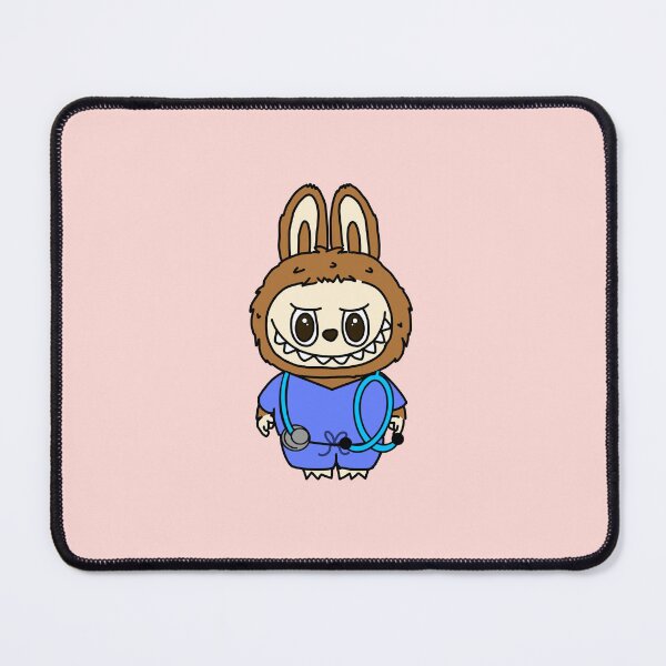 Item preview, Toffee Labubu in Scrubs designed and sold by eyeconic-od.