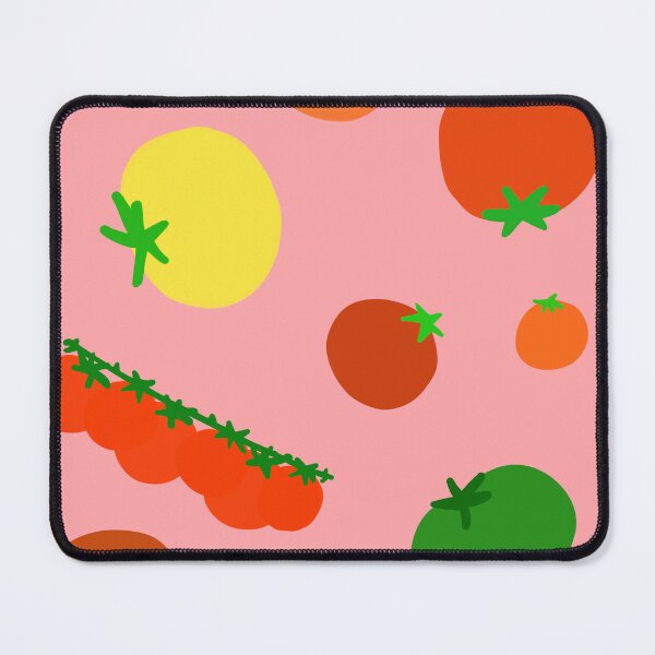 Item preview, Colorful Garden Tomatoes On Pink designed and sold by MBeesShop.