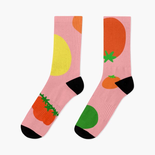 Item preview, Colorful Garden Tomatoes On Pink designed and sold by MBeesShop.