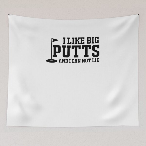 Item preview, I Like Big Putts and I Can Not Lie V8 designed and sold by TeeTimeGuys.