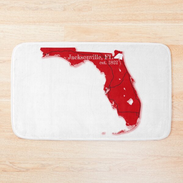 Item preview, Jacksonville, FL [Red] designed and sold by PhilbonianDezin.