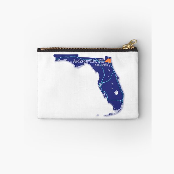 Item preview, Jacksonville, FL [Blue] designed and sold by PhilbonianDezin.
