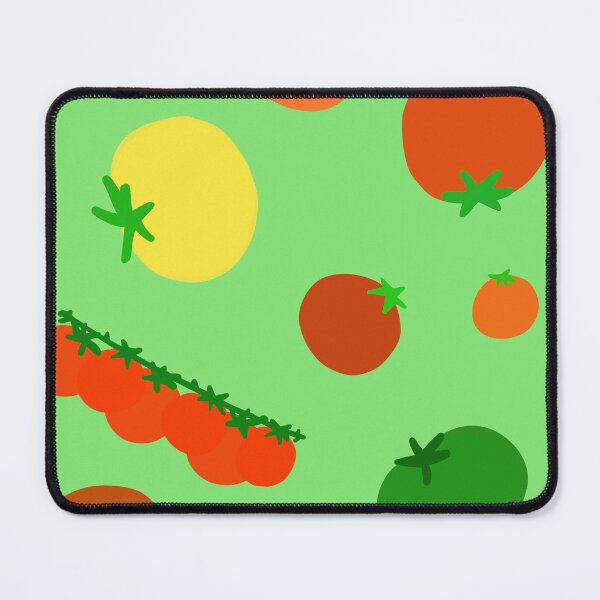 Item preview, Colorful Garden Tomatoes On Light Green designed and sold by MBeesShop.