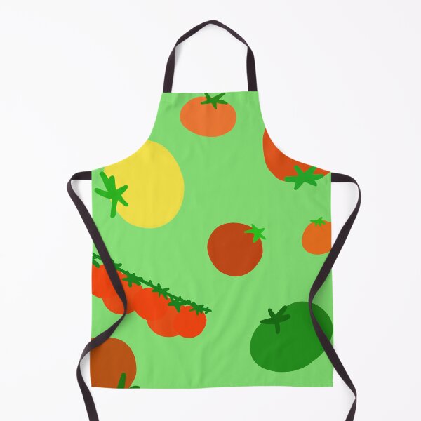 Item preview, Colorful Garden Tomatoes On Light Green designed and sold by MBeesShop.