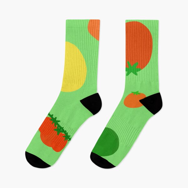Item preview, Colorful Garden Tomatoes On Light Green designed and sold by MBeesShop.