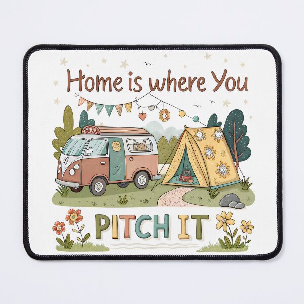 Item preview, home is what you pitch it designed and sold by GogoGrove.