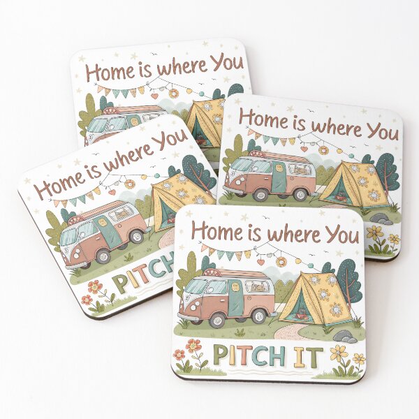 Item preview, home is what you pitch it designed and sold by GogoGrove.