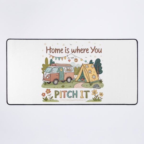 Item preview, home is what you pitch it designed and sold by GogoGrove.