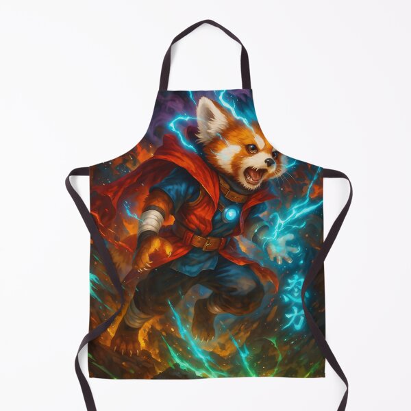 Item preview, the red panda monk designed and sold by hustlart.