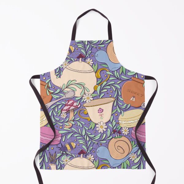 Item preview, Cottagecore Tea Party - Purple designed and sold by artfully-swan.