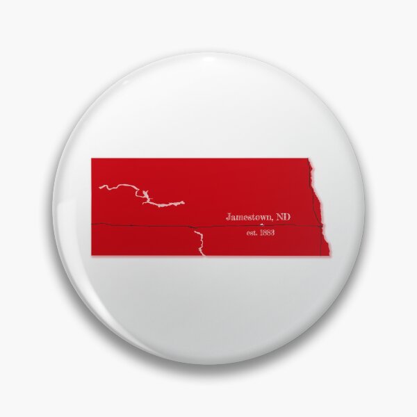 Item preview, Jamestown, ND [Red] designed and sold by PhilbonianDezin.
