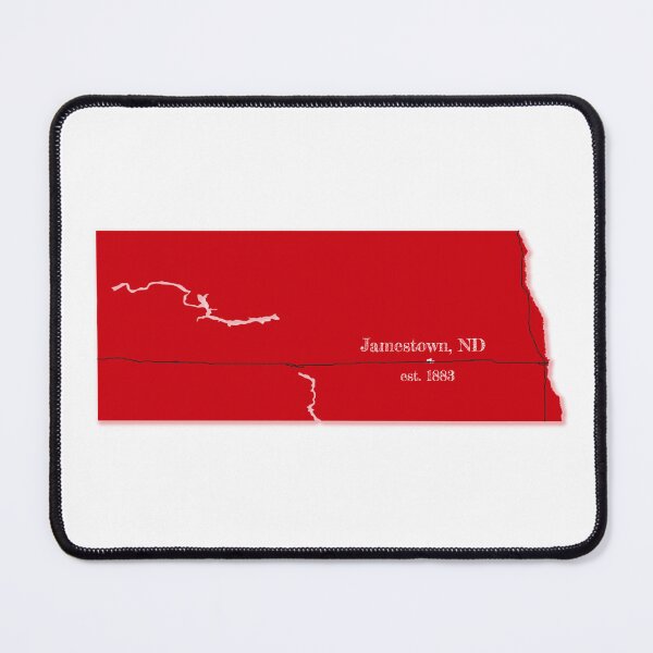 Item preview, Jamestown, ND [Red] designed and sold by PhilbonianDezin.