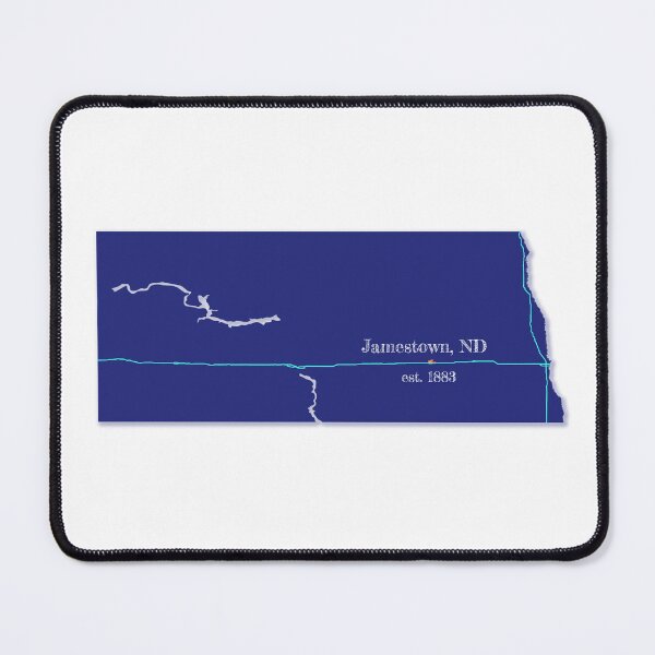 Item preview, Jamestown, ND [Blue] designed and sold by PhilbonianDezin.