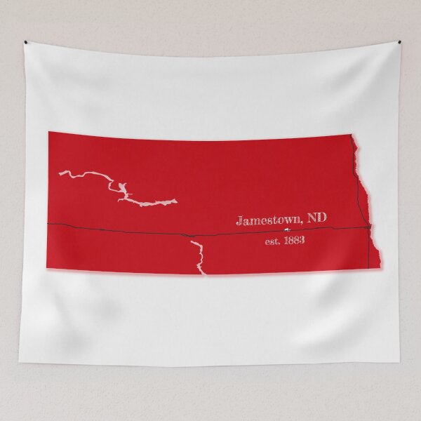Item preview, Jamestown, ND [Red] designed and sold by PhilbonianDezin.