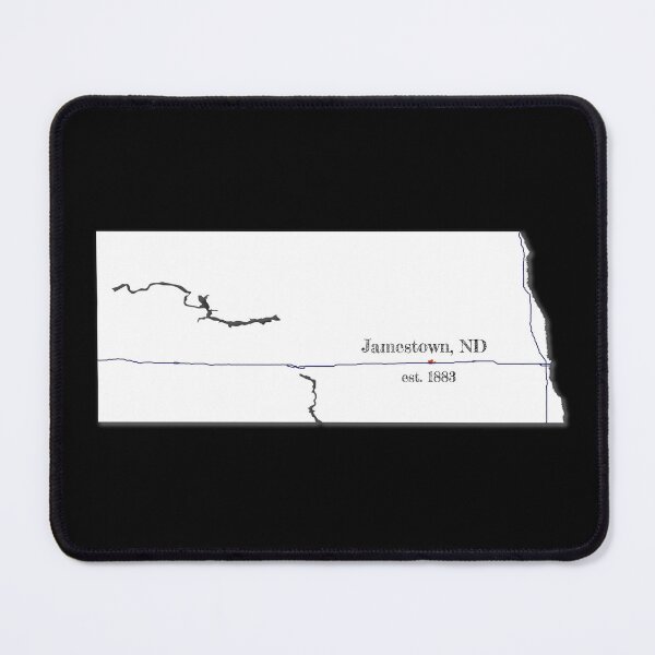 Item preview, Jamestown, ND [White] designed and sold by PhilbonianDezin.