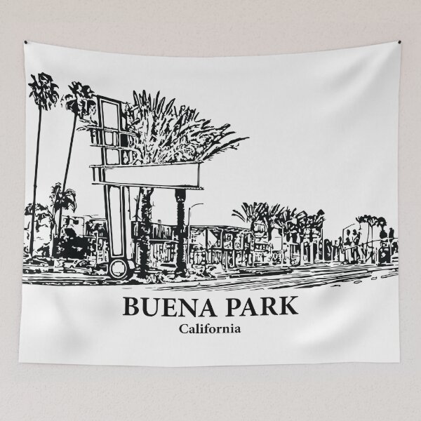 Item preview, Buena Park - California designed and sold by Lakeric Cityscapes.
