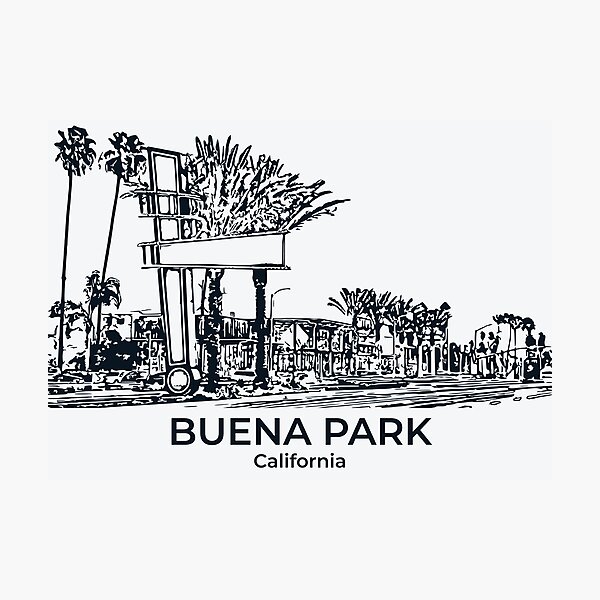 Item preview, Buena Park - California designed and sold by Lakeric.