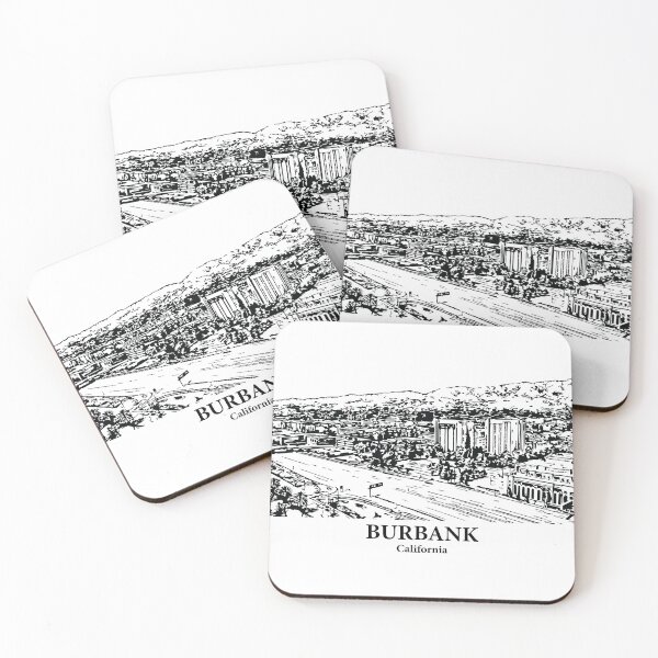 Item preview, Burbank - California designed and sold by Lakeric Cityscapes.