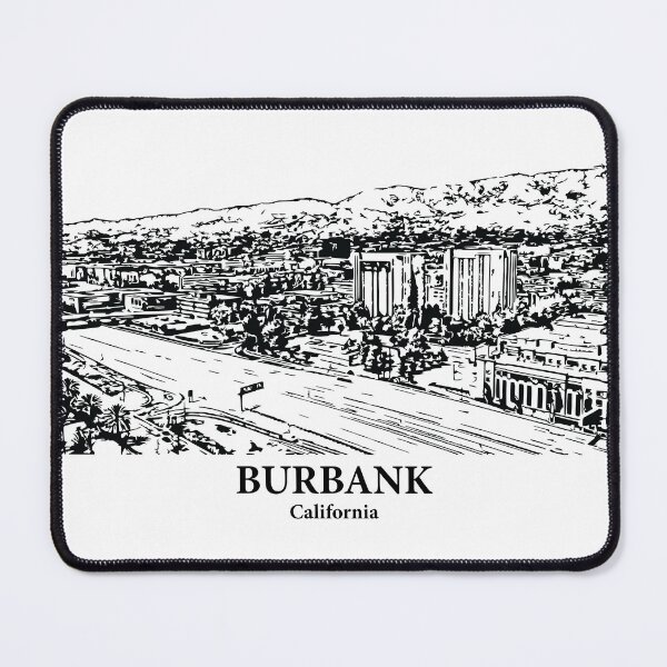 Item preview, Burbank - California designed and sold by Lakeric Cityscapes.