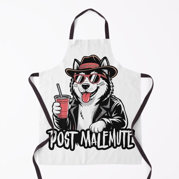 Item preview, Post Malemute – Cool Alaskan Malamute Inspired by Post Malone designed and sold by krisssuarez.