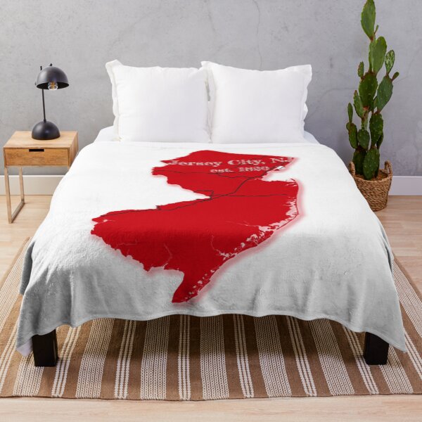 Item preview, Jersey City, NJ [Red] designed and sold by PhilbonianDezin.