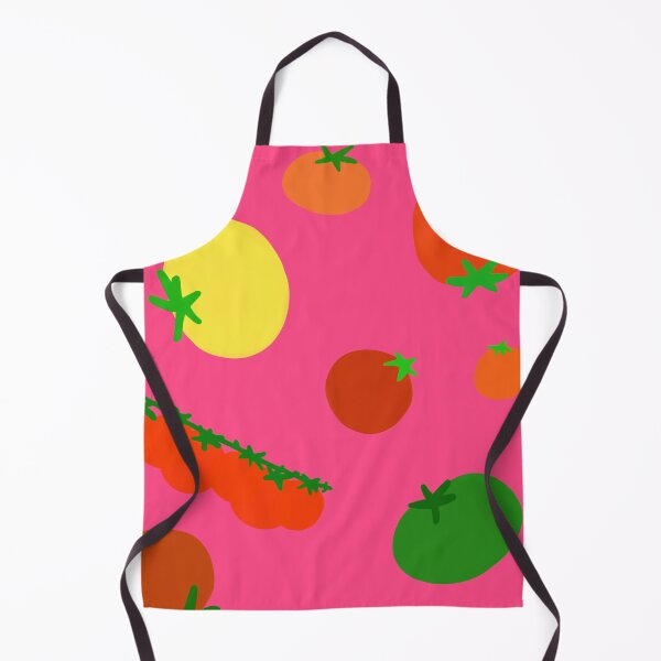 Item preview, Colorful Garden Tomatoes On Hot Pink designed and sold by MBeesShop.