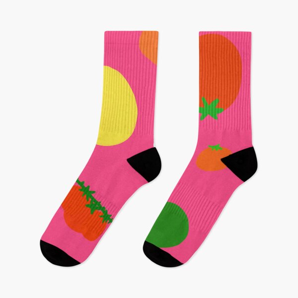Item preview, Colorful Garden Tomatoes On Hot Pink designed and sold by MBeesShop.