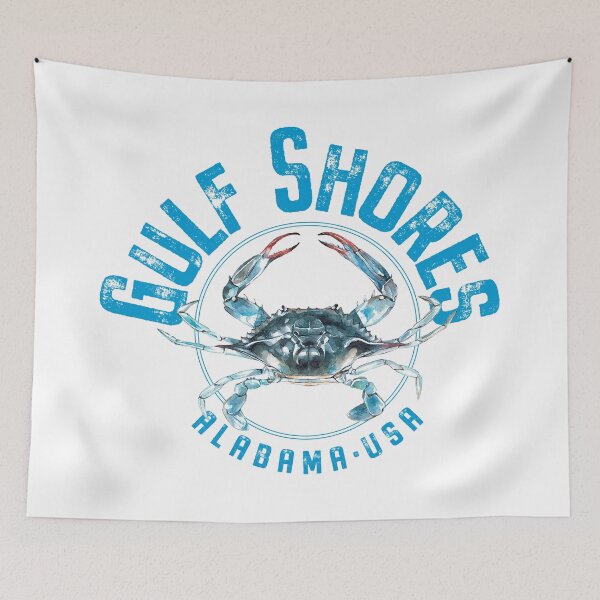 Item preview, Gulf Shores Alabama Blue Crab Design designed and sold by Futurebeachbum.