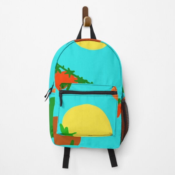 Item preview, Colorful Garden Tomatoes On Light Turquoise Blue Green Teal designed and sold by MBeesShop.