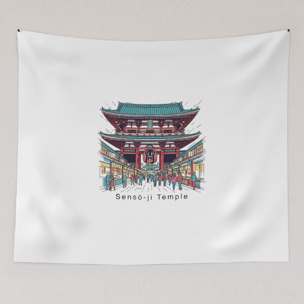 Item preview, Sensō-ji Temple designed and sold by likbatonboot.
