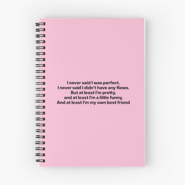 Item preview, Amaya Love Island "I never said I was perfect. I never said I didn't have any flaws. But at least I'm pretty, and at least I'm a little funny, and at least I'm my own best friend" Quote  designed and sold by bubblytank.