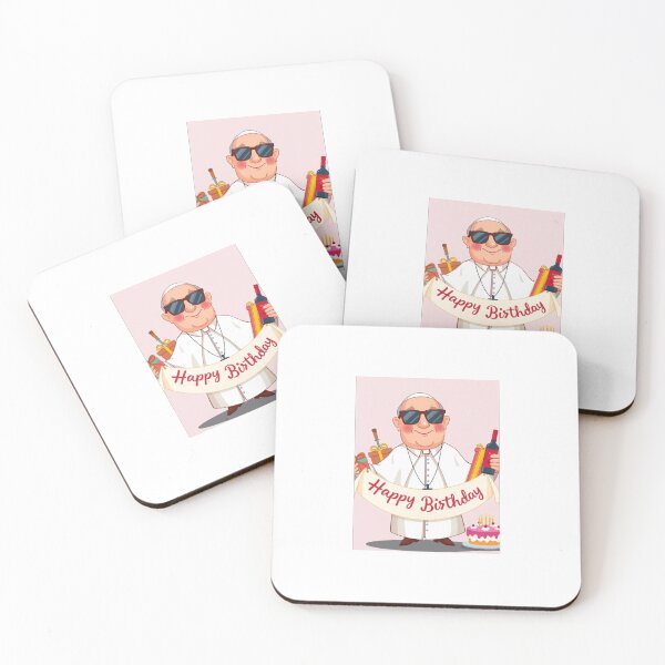 Item preview, Pope Francis birthday funny prank meme gift weird designed and sold by CheeseBlueprint.