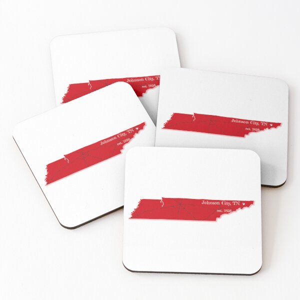 Item preview, Johnson City, TN [Red] designed and sold by PhilbonianDezin.