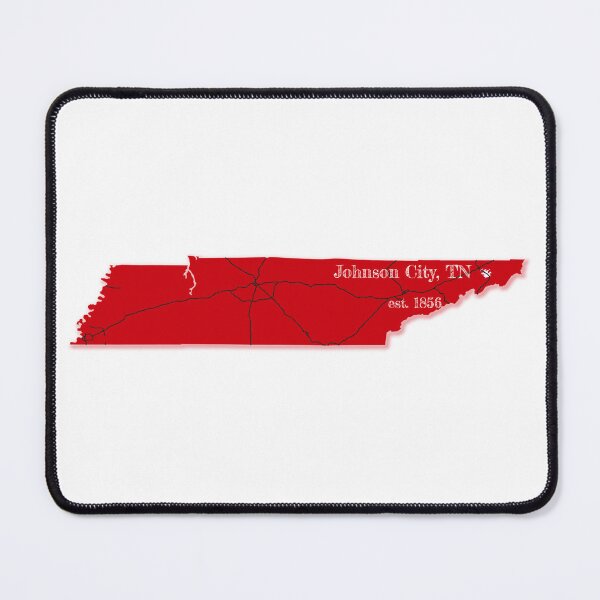Item preview, Johnson City, TN [Red] designed and sold by PhilbonianDezin.
