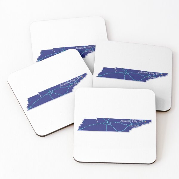 Item preview, Johnson City, TN [Blue] designed and sold by PhilbonianDezin.